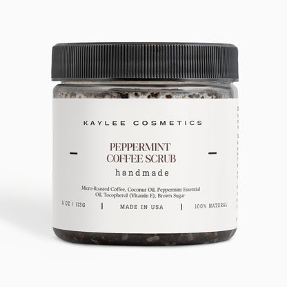 Peppermint Coffee Scrub